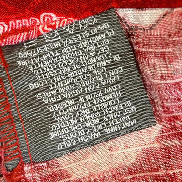 The Ohio State Buckeyes Mens L Hawaiian Shirt P2 by Pro Player VTG 100% Rayon - Picture 6 of 9